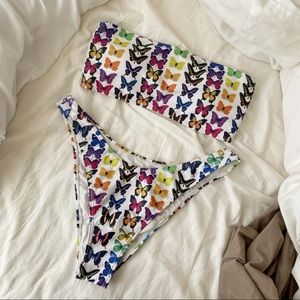 Rainbow Butterfly Bikini